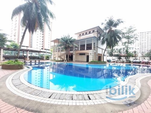 Sri Pelangi Condo, Medium Aircon Room for Rent! Available Now! - Image 1