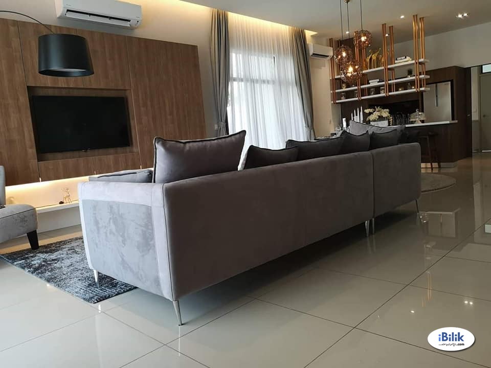 Damai Residence Kemuning Utama,旺财房间出租环境优美，事业步步高升,包含全部家具 - Image 3