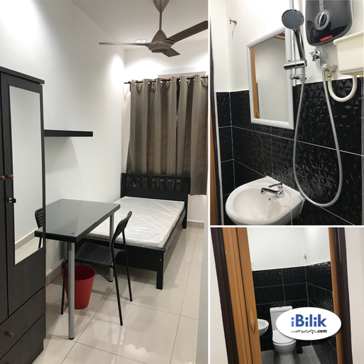 Single room fully furnished private toilet – Menjalara 62B nr Desa Park City - Image 1