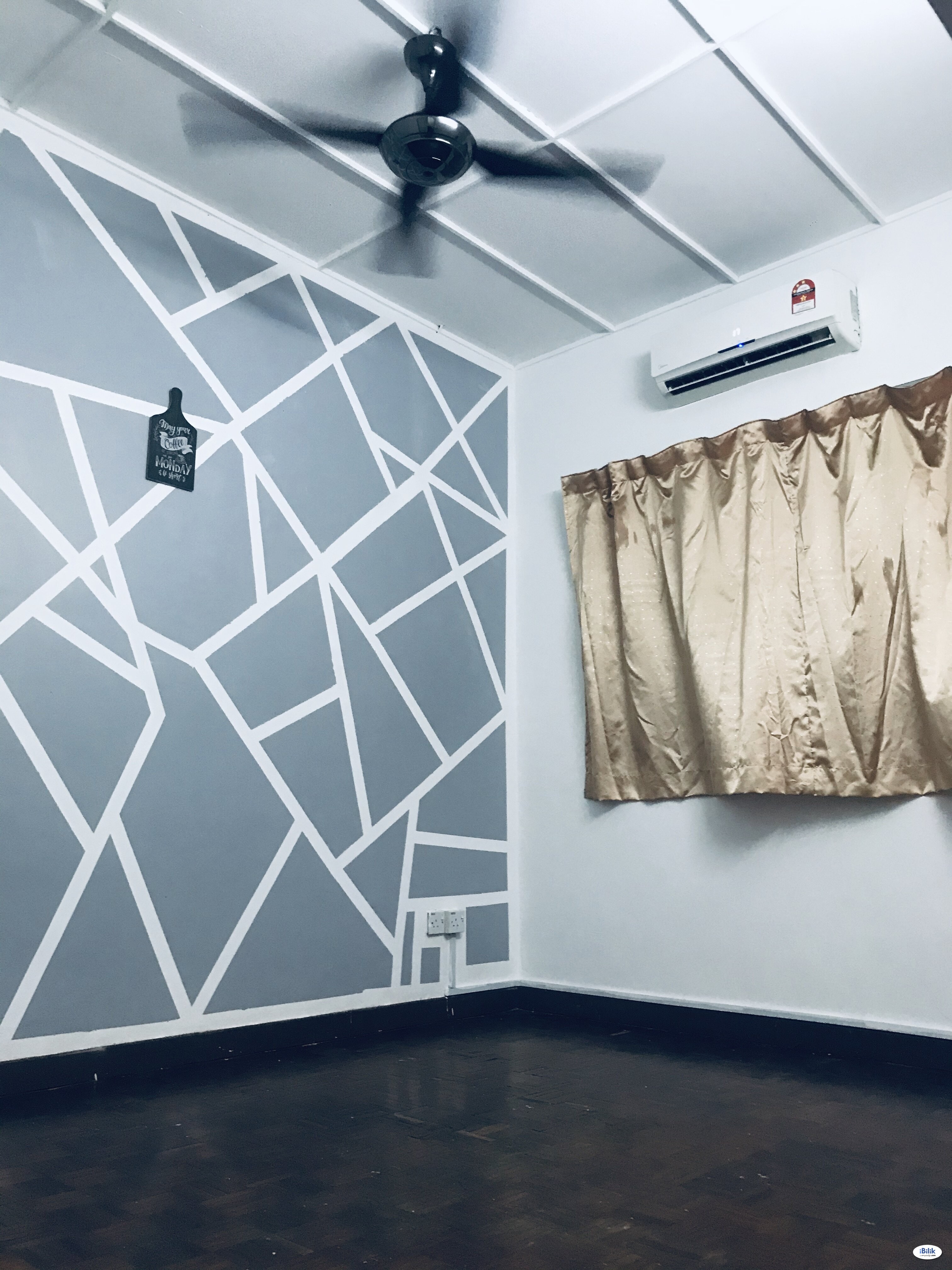 Zero % Deposit ! Comfy Middle Room at SS2, Petaling Jaya Easy Access LRT Station - Image 4