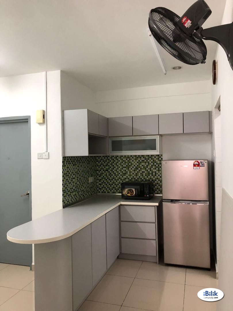 1 min walk to LRT Cheras Station [ Chinese Female Only ] FREE UTILITY Single Room at Seri Puteri, Bandar Sri Permaisuri - Image 2