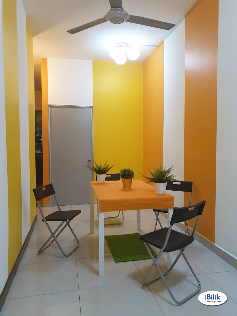 Medium Room C/W Bed, For Rent at Amaya Maluri (Near Maluri MRT/LRT) (Walking Distance to Sunway Velocity & AEON Maluri) - Image 2