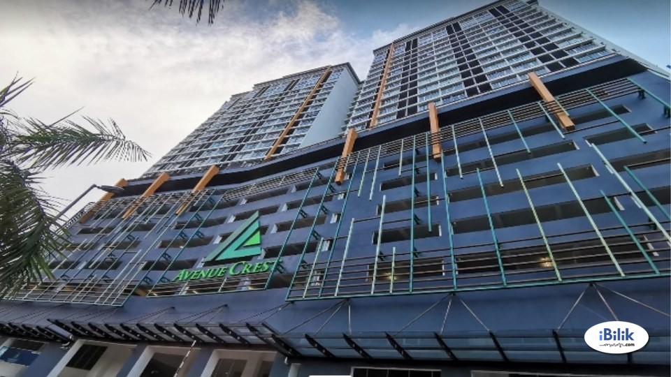 Air cond Single Room at Avenue Crest, Shah Alam, Seksyen 22, Batu 3, Nearby Gleanmarie, Aeon, Tesco, Giant - Image 3