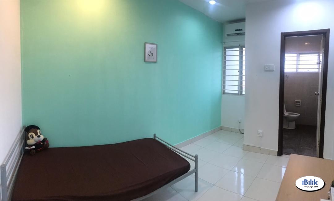 🔥 ZERO DEPOSIT 🔥 Middle Room at Kota Kemuning , Shah Alam with WI-Fi & Near Jalan Kebun , Bukit Rimau - Image 2