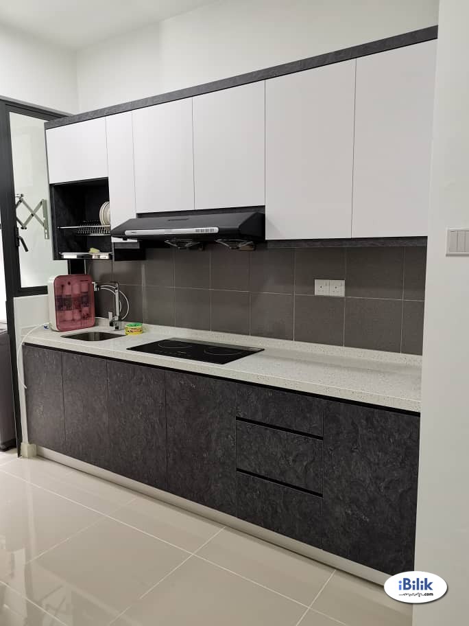fully furnished included car park and aircond fee danau kota suite - Image 2