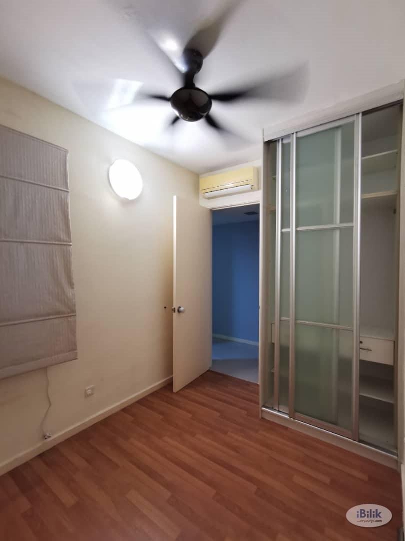 Middle Room at Casa Kiara II, Mont Kiara, Full Hieight Wardrobe, Jaya Grocer, Gardens School, Gateway walking distances  - Image 3