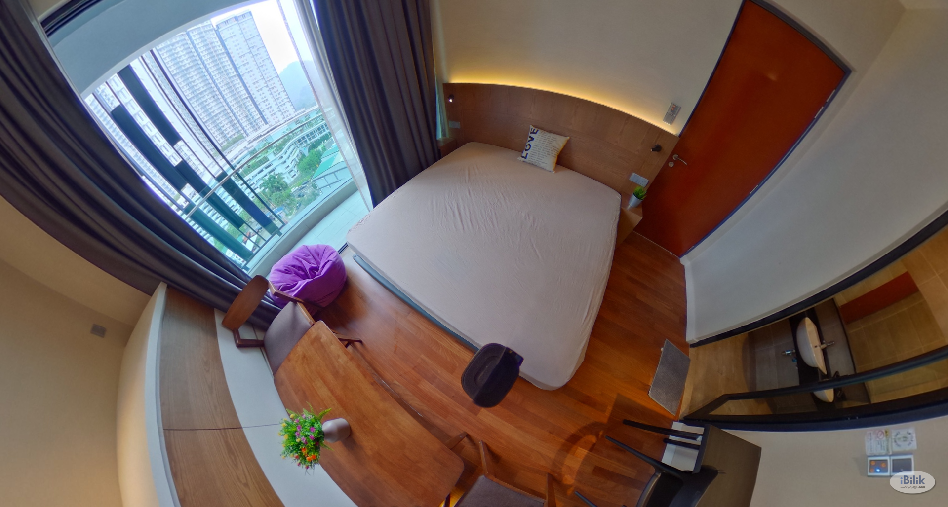 Master room with Balcony for rent Shared Link Bathroom at GEO 38 Residence, Genting Permai, Genting Highland area !!! - Image 4