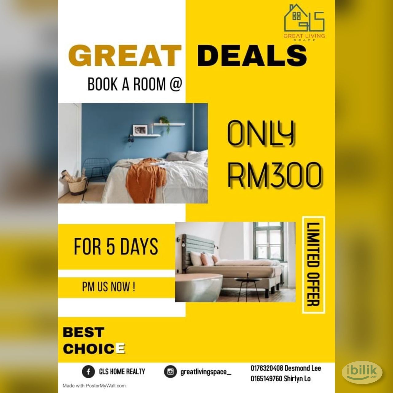⭐[ Super Low DEPOSIT ]📌Spacious Comfy Middle Room at CIQ, Johor Bahru ( Nearby CIQ Custom ) - Image 2
