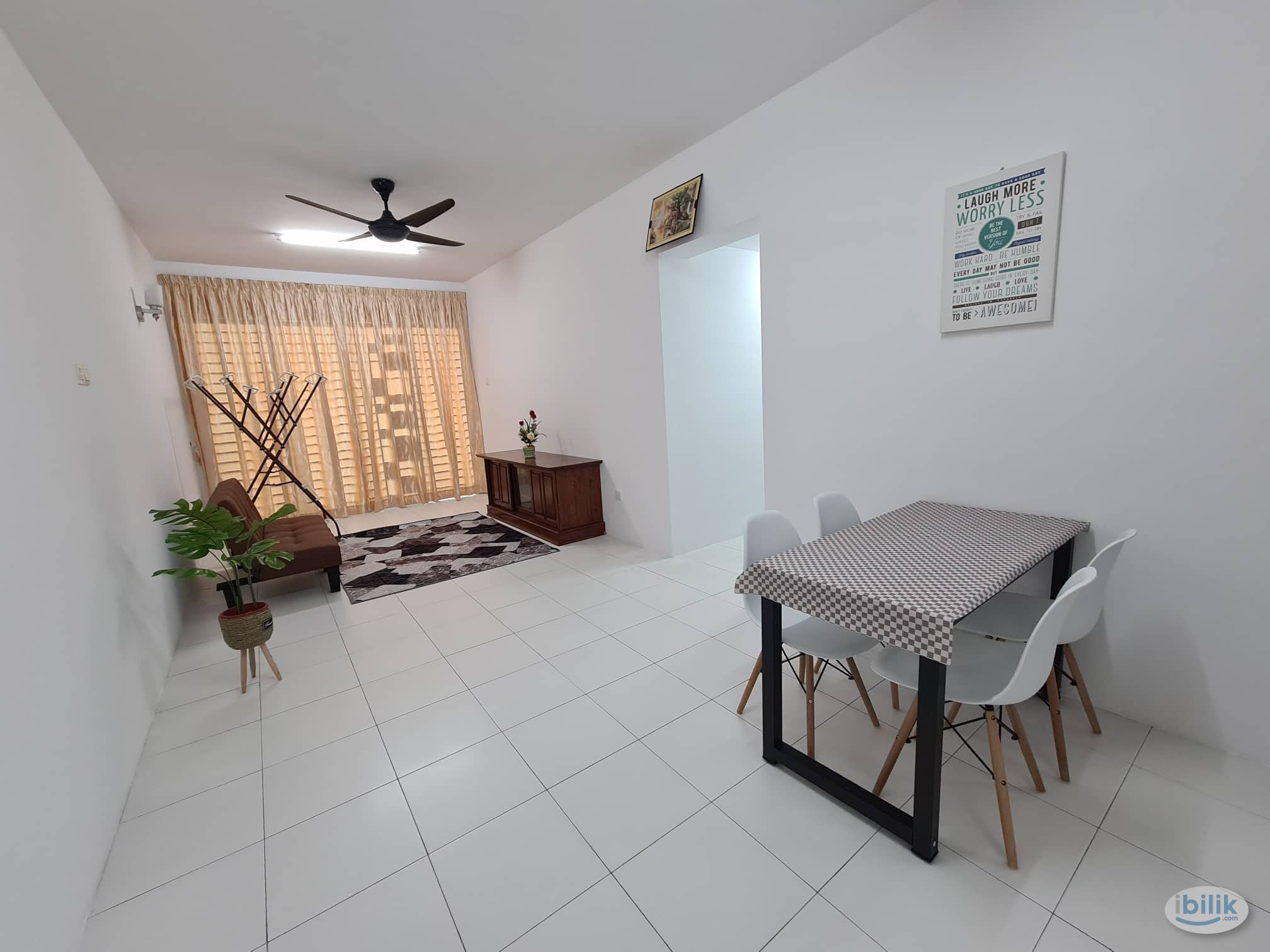 Private SINGLE Room with shared toilet in PERAI, Seberang Jaya. NEAR PACIFIC!  RENTAL INCLUDE UTILITI - Image 1