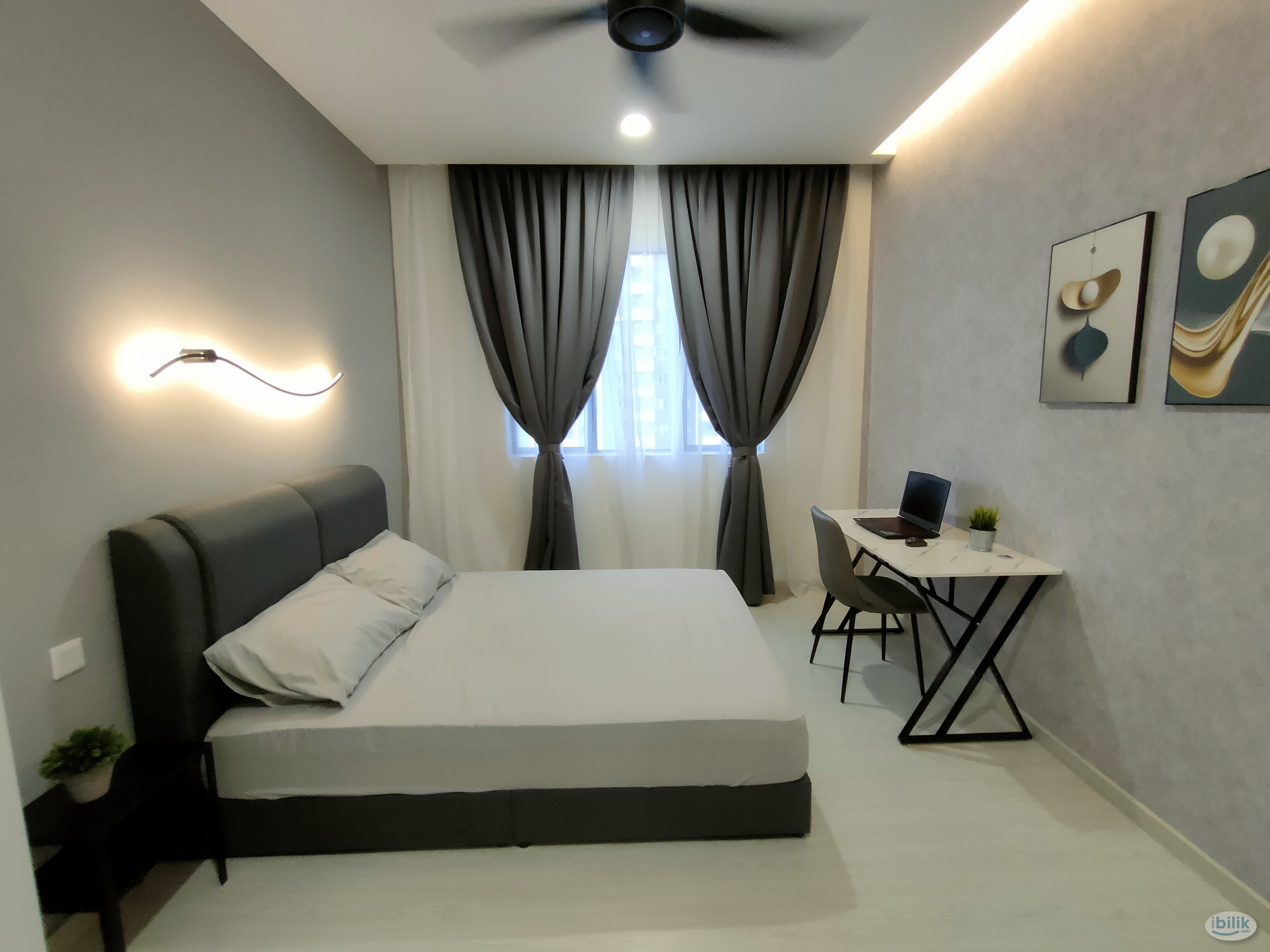 [FEMALE UNIT] Master Room at The Hamilton, Wangsa Maju | Link Bridge to Sri Rampai LRT - Image 1
