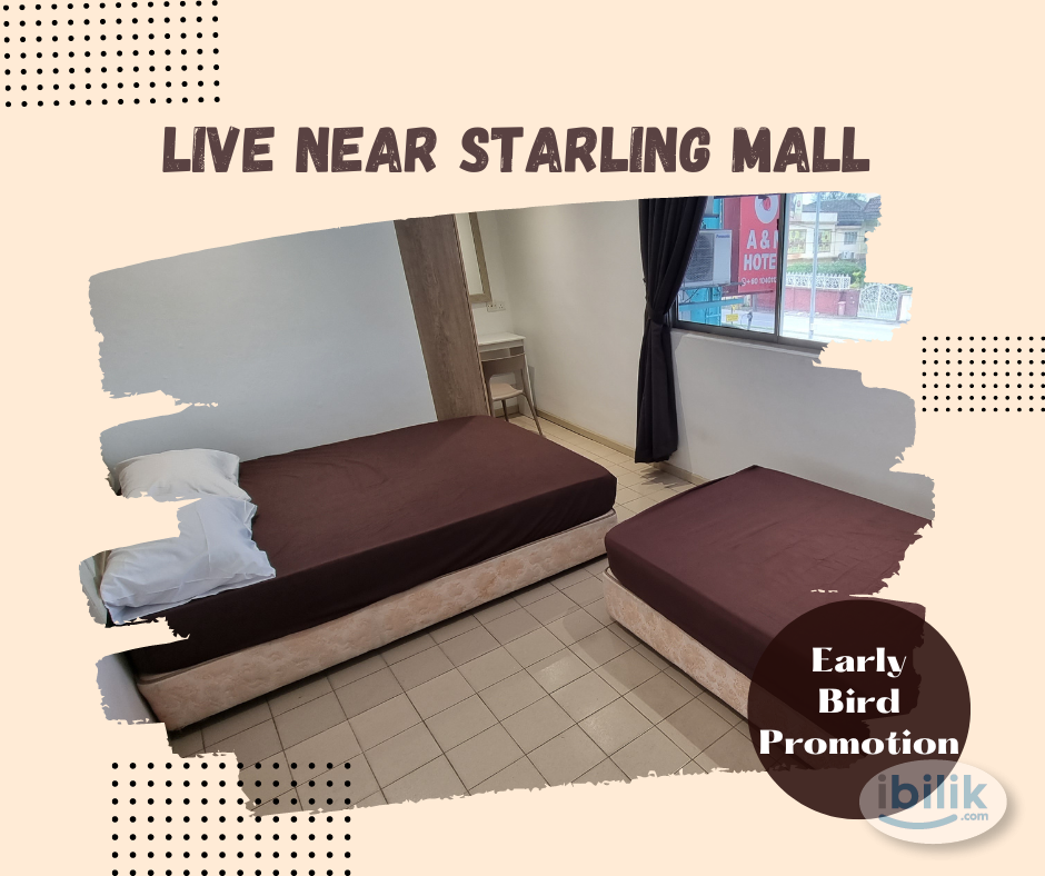 [QUEEN SIZE & SINGLE ROOM FOR SHARING] NEW Co-Living Room @ SS21 @ Damansara Uptown, Damansara Utama - Image 1