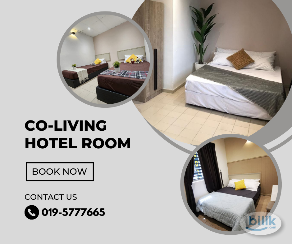 ZERO DEPOSIT TWIN SHARING @ Co-Living Hotel Room @ Starling Mall - Image 1