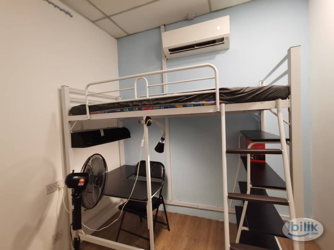 [1 MIN WALK TO MRT SURIAN] Fully Furnished with Aircond @ Single Room at Dataran Sunway, Kota Damansara - Image 1