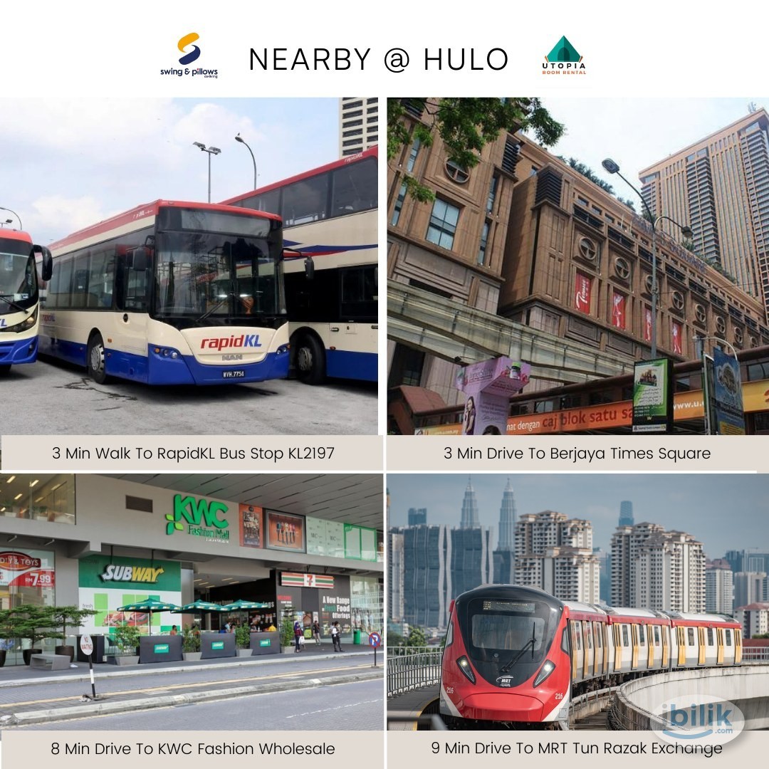 Free Deposit ❗ Hotel Concept Style Room + Private Toilet at Bukit Bintang - Image 3