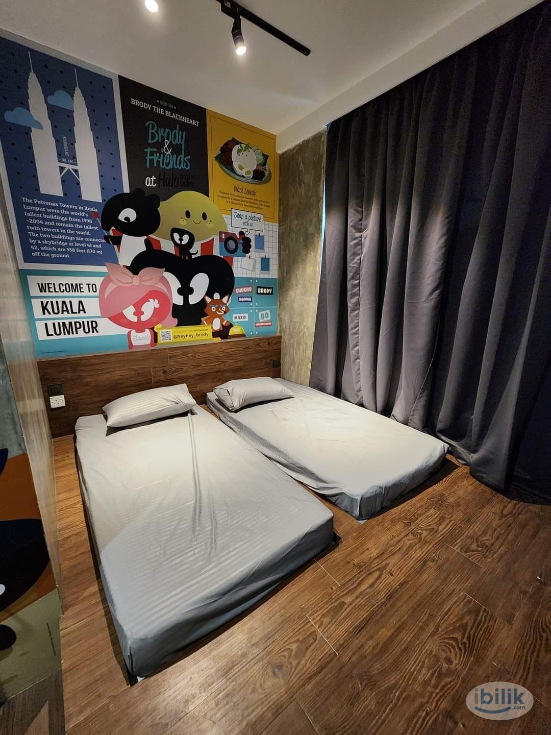 🖼GALLERY HOTEL CO-Living with Private Bathroom @ Jalan Imbi, Bukit Bintang 🏙 Nearby LRT Pudu, Monorail Imbi, Lalaport an - Image 1