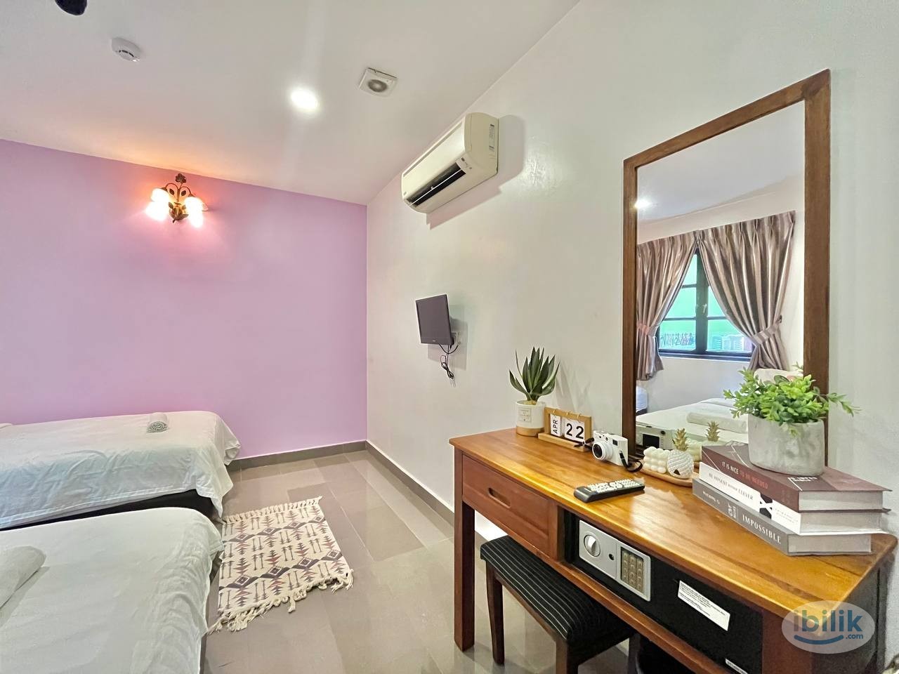 6 mins walk to Hang Tuah Station, Jalan Alor, Bukit Bintang 🚂 Room rent near Bukit Bintang - Image 4