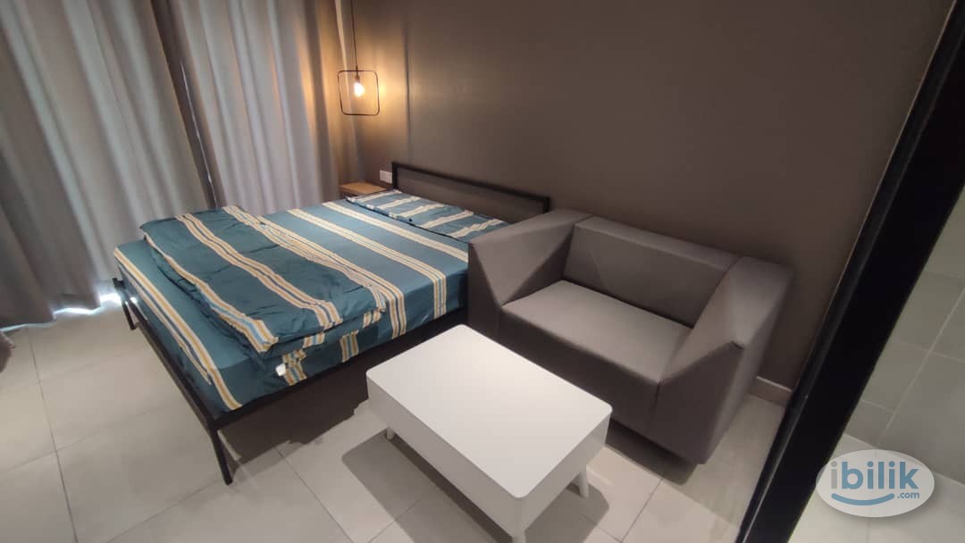 Fully Furnished Studio (Balcony view) for rent at DK Impian, Shah Alam - Image 1
