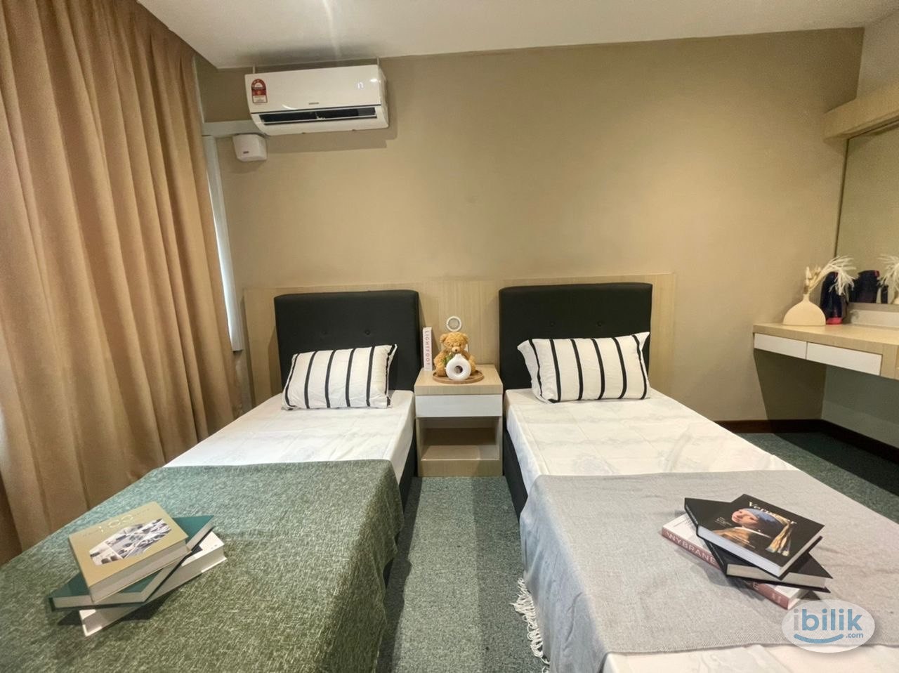 Zero Deposit ❗ Twin Room Rent near LRT Pudu 🚄 Bukit Bintang, Berjaya Times Square - Image 1