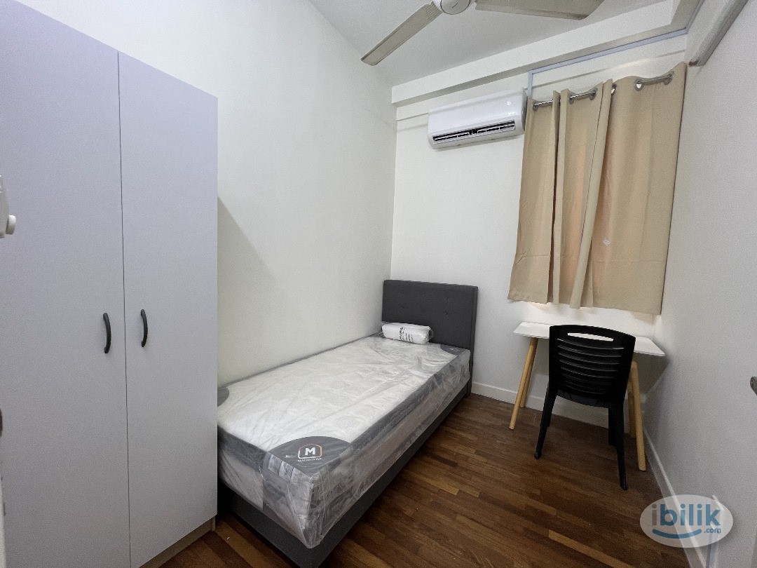 Single Room with AirCond & Window for Rent at Vina Residency, Cheras Perdana - Image 1