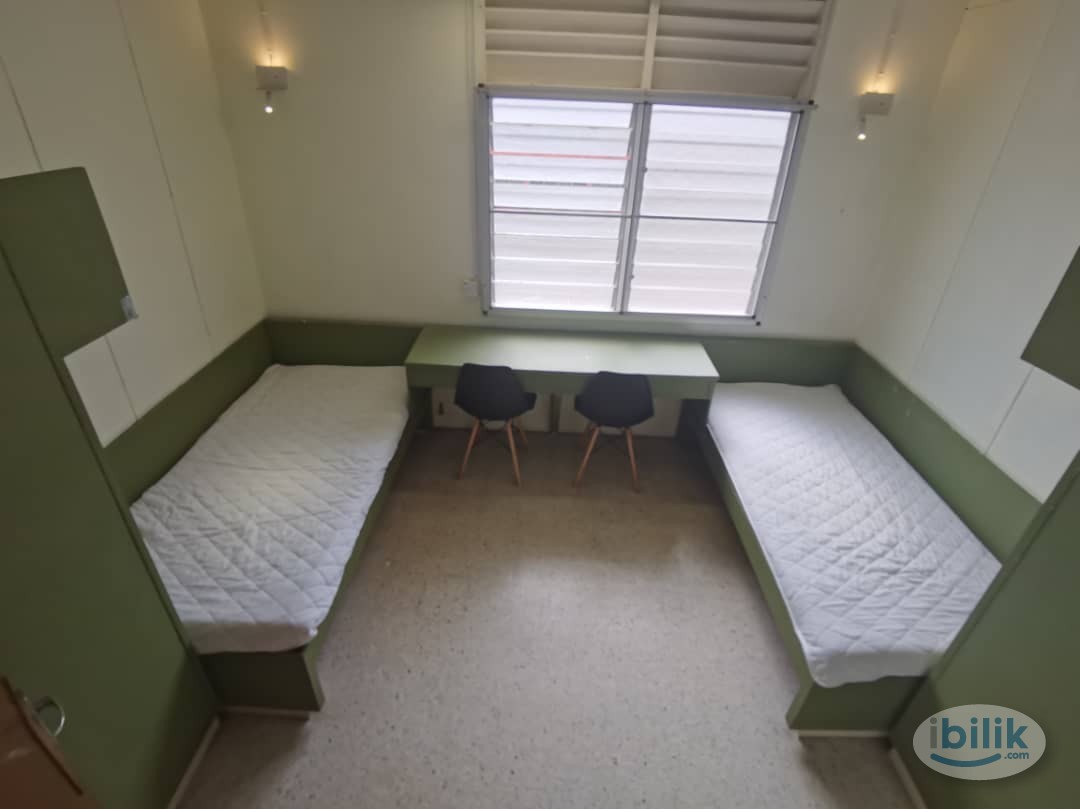 Twin Room (2 Single Bed) for Rent @ Walking Distance to UniKL / General Hospital Ipoh / Greentown - Image 3