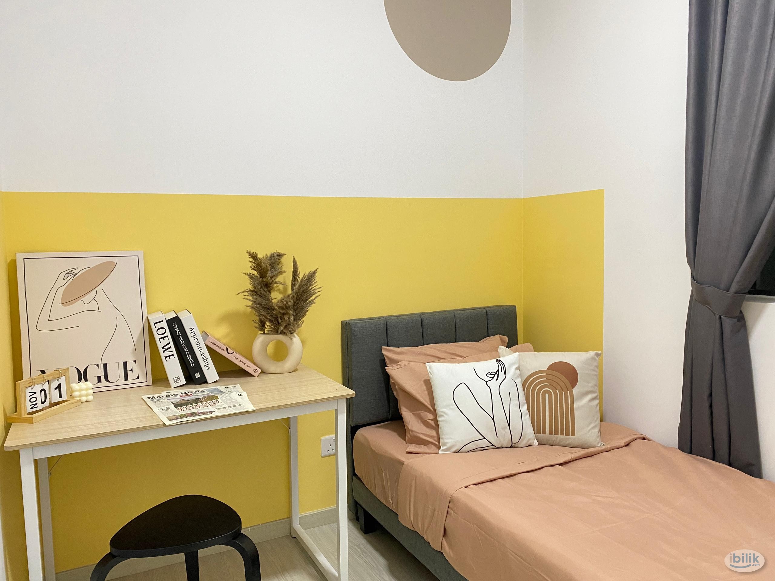 【Last Small ROOM‼️‼️】Female Unit🙍🏻‍♀️Sri Rampai LRT STARTION | 🔥2min to Aeon big Mall|5min to Qiant  | 🌟10min to KLCC |💦 - Image 3