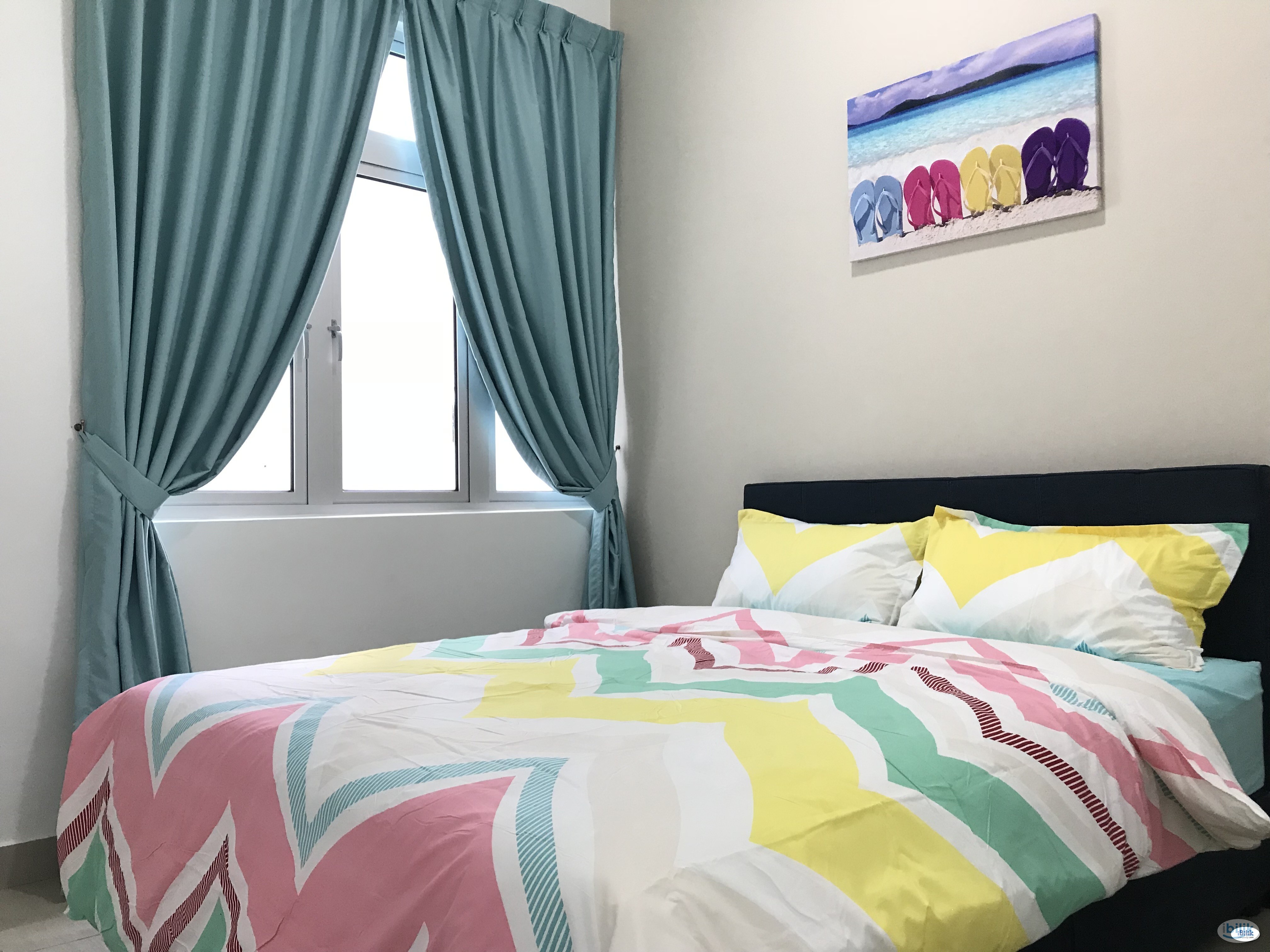 Master Room at Karisma Apartment @ Eco Majestic with private bathroom. Queen size spring mattress. Inclusive electricity - Image 1
