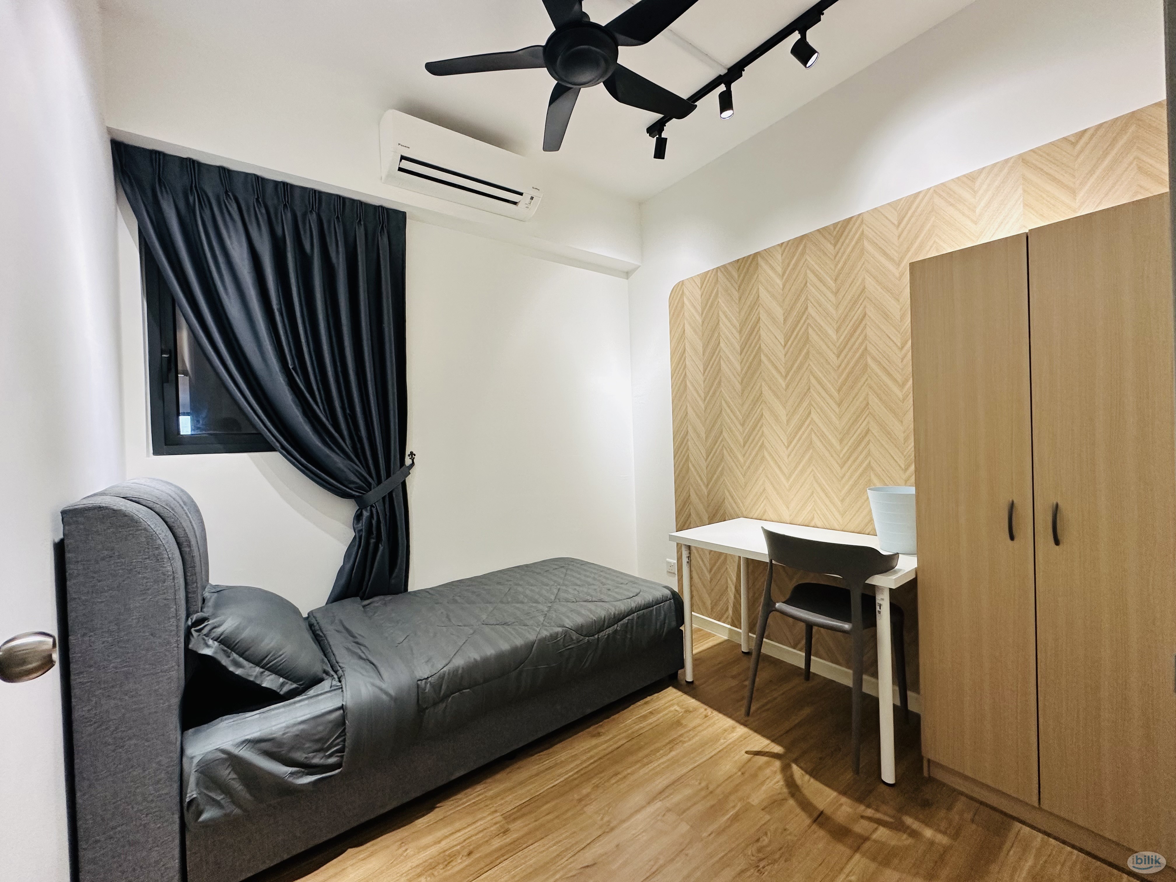 Fully Furnished Single Room at Cheras M Vertica | 5 mins Walk To LRT MRT Aeon Maluri | 10 mins Walk to Sunway Velocity - Image 1