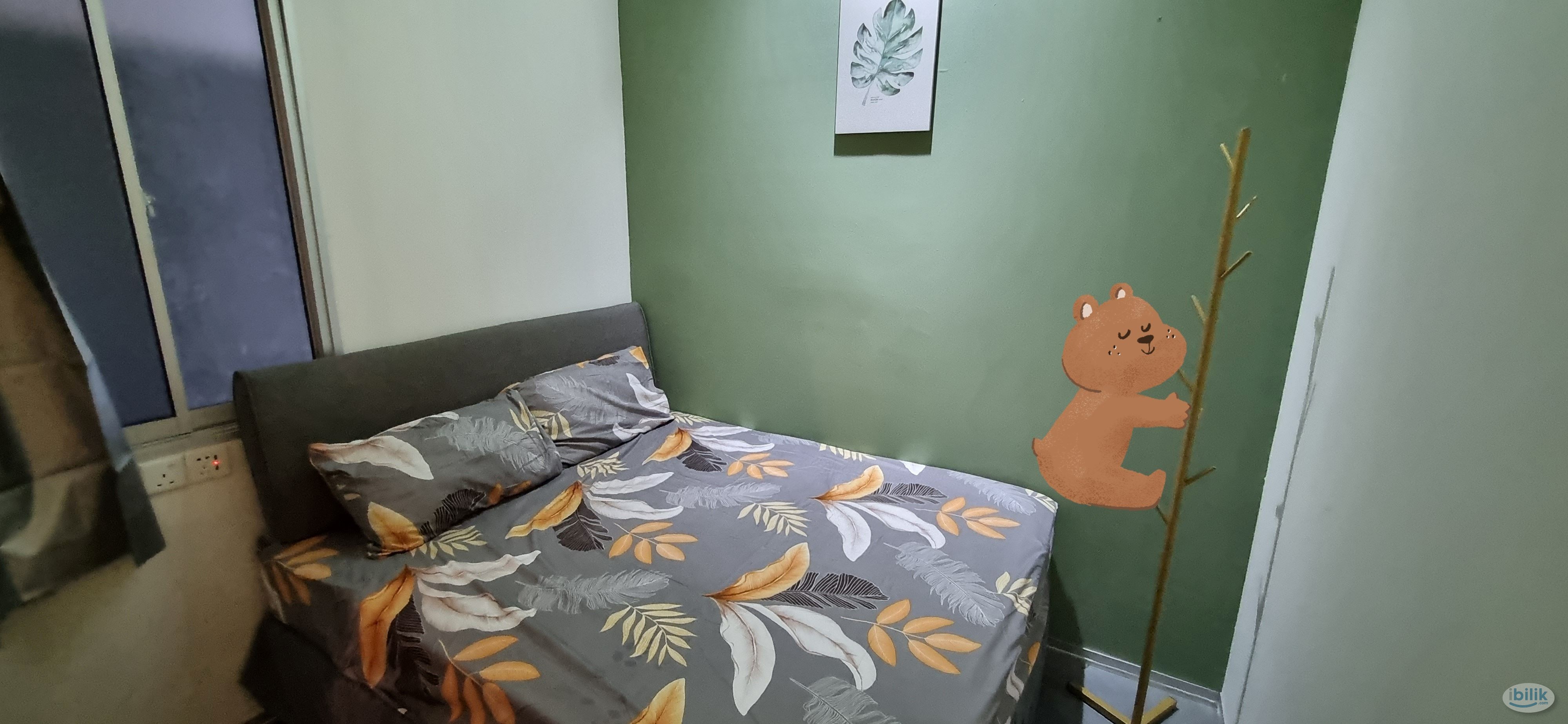 Bilik Sewa Single Room at Musai Bukit Baru Melaka Tengah, Hospital Melaka - Image 1