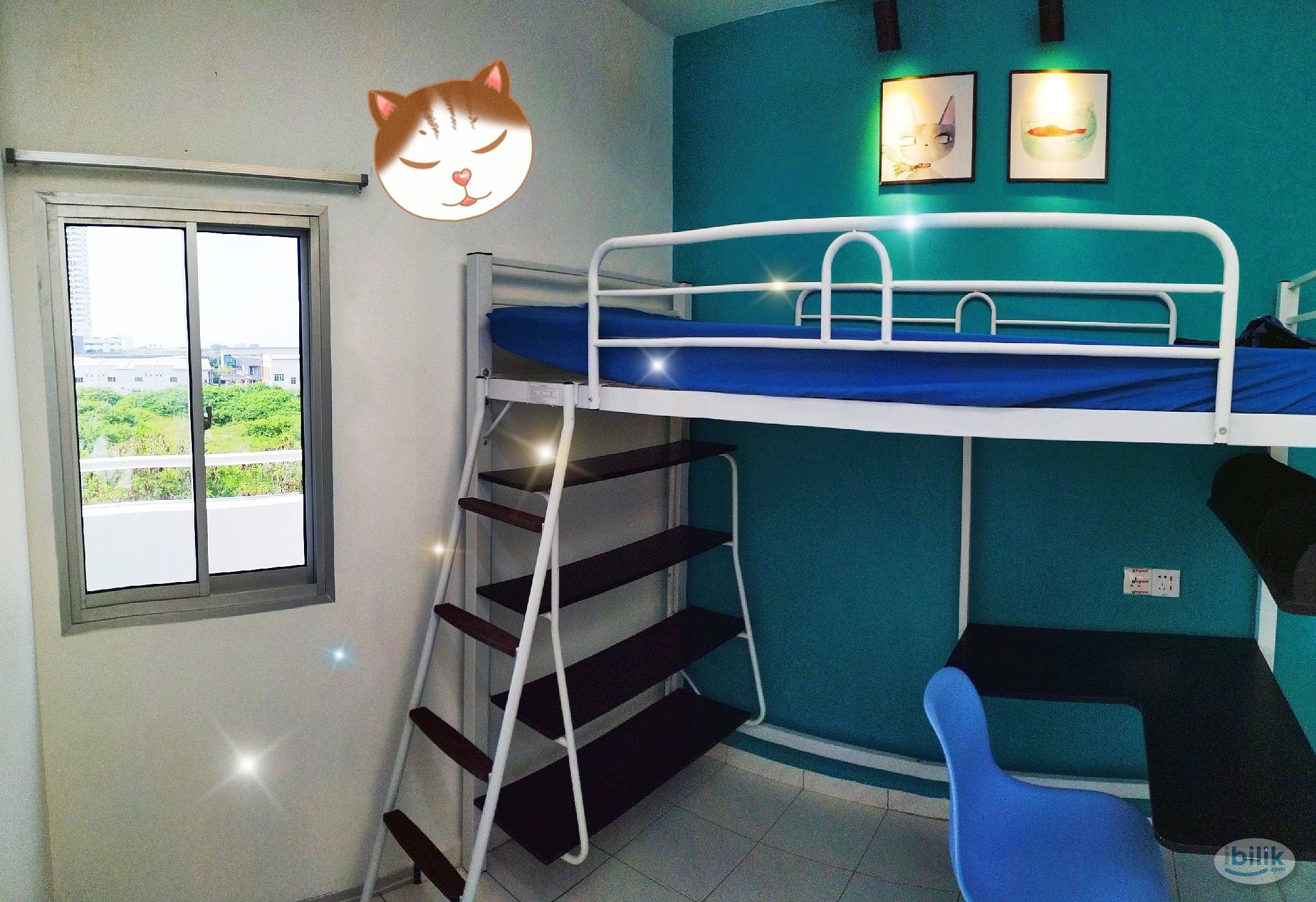 Bilik Sewa Single Room at Kota Laksamana, Bandar Melaka near Jonker Street, Stamford College - Image 1