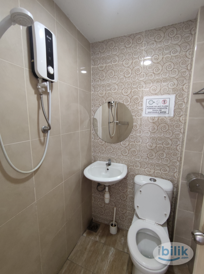 😵 0 deposit 😵, Near LRT Plaza Rakyat 🚈 Master Room and Private Toilet - Image 2