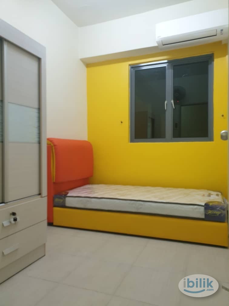 Single Room C/W Bed For Rent, D'alamanda Condo (Near Maluri LRT/MRT Station) (Walking Distance to Sunway Velocity &  - Image 1