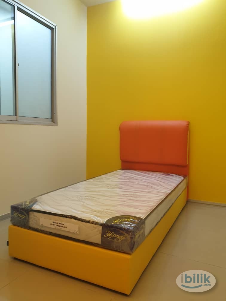 Single Room C/W Bed For Rent, D'alamanda Condo (Near Maluri LRT/MRT Station) (Walking Distance to Sunway Velocity &  - Image 1