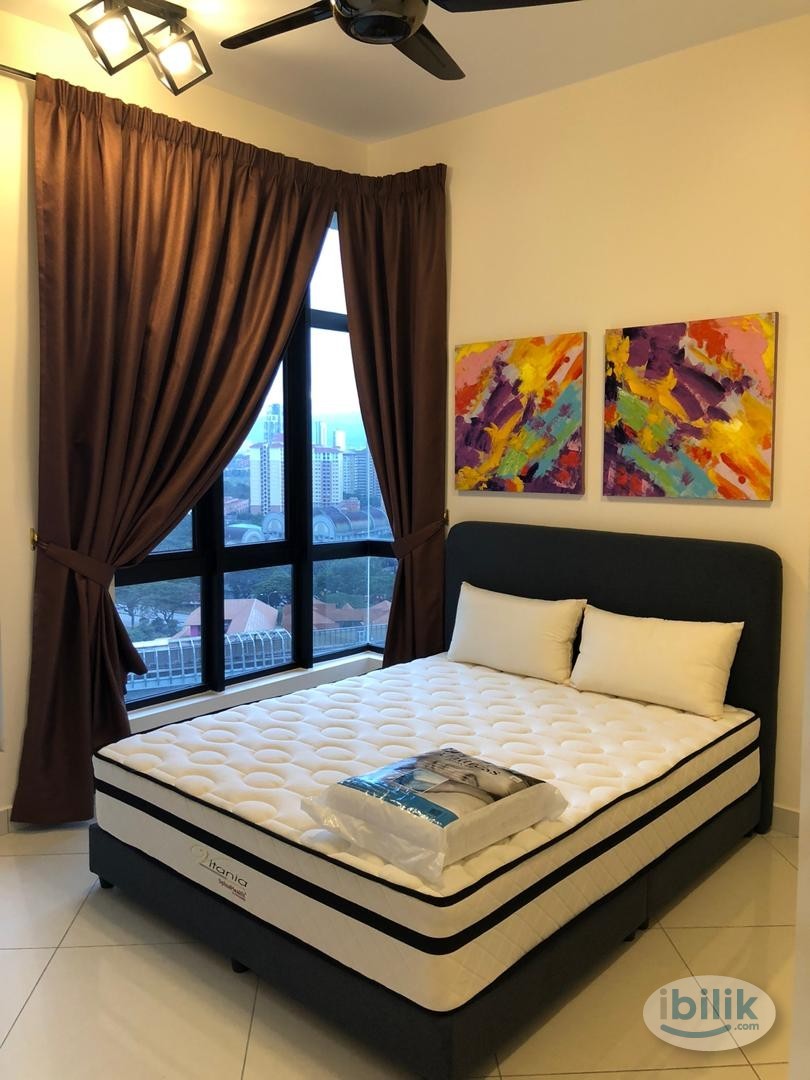 Master Room C/W Bed, For Rent at J.Dupion, Cheras (Covered Linking Bridge to Taman Pertama MRT) - Image 1
