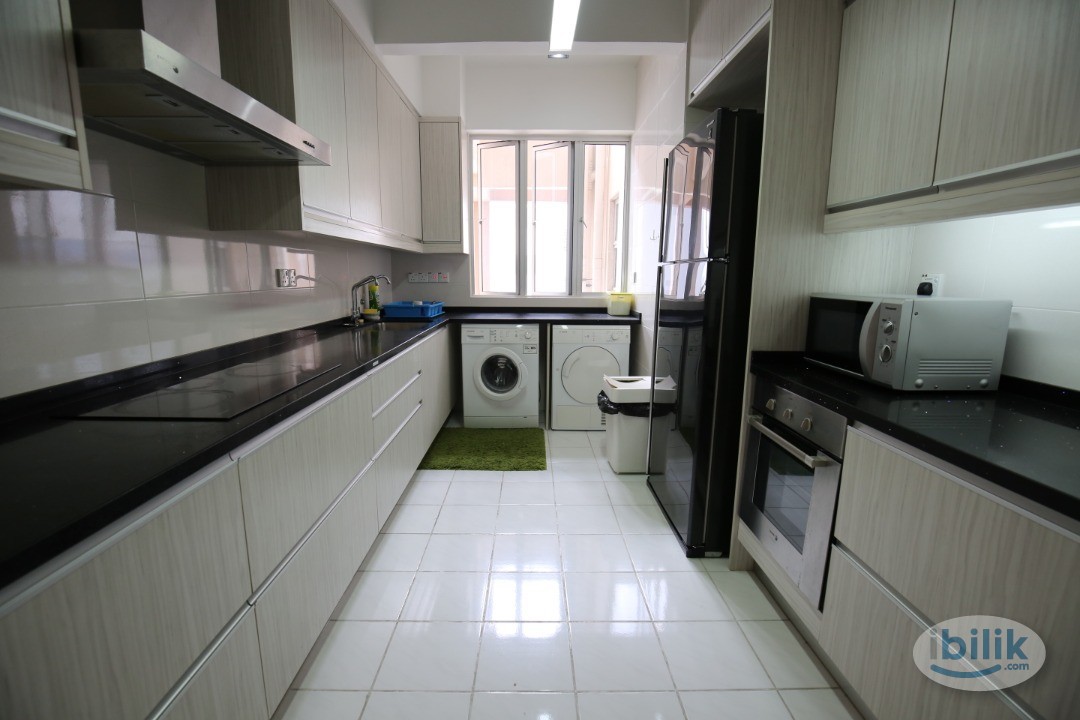 Fully Furnished Balcony Room for Rent @ Seri Maya Condominium, Setiawangsa - Image 3