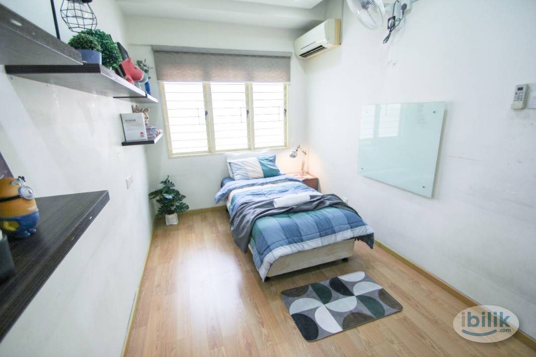Single Room @ East Lake Residence, Seri Kembangan, KTM Serdang, The Mines Resort, South City Plaza, Serdang Raya Selatan - Image 1