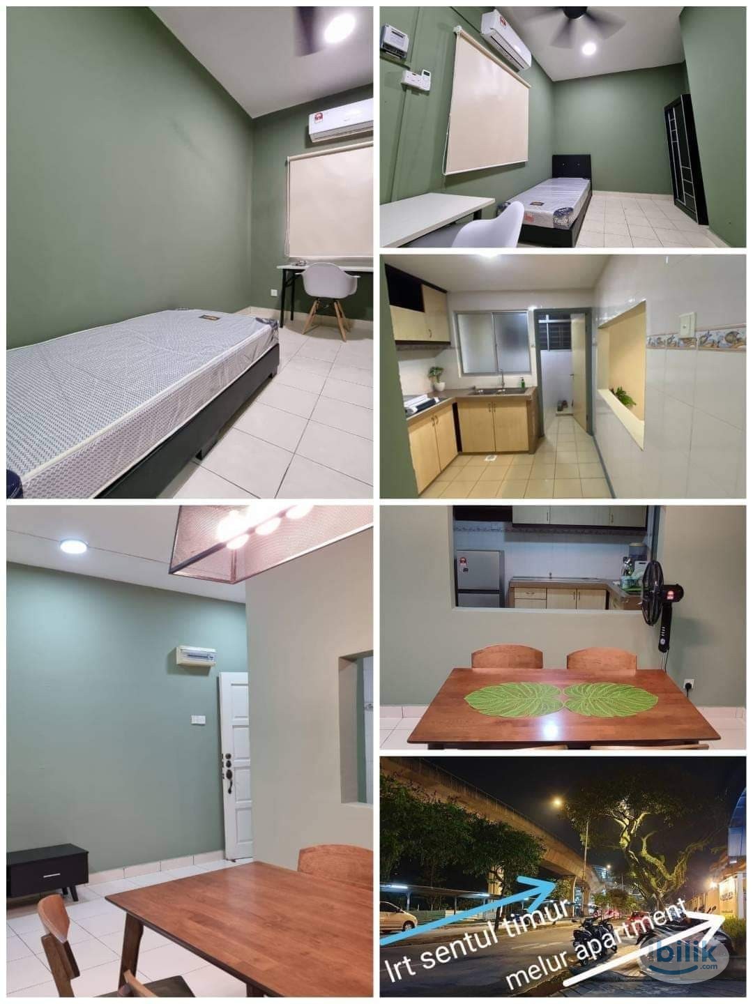 Middle Room at Melur Apartment, Sentul - Image 4