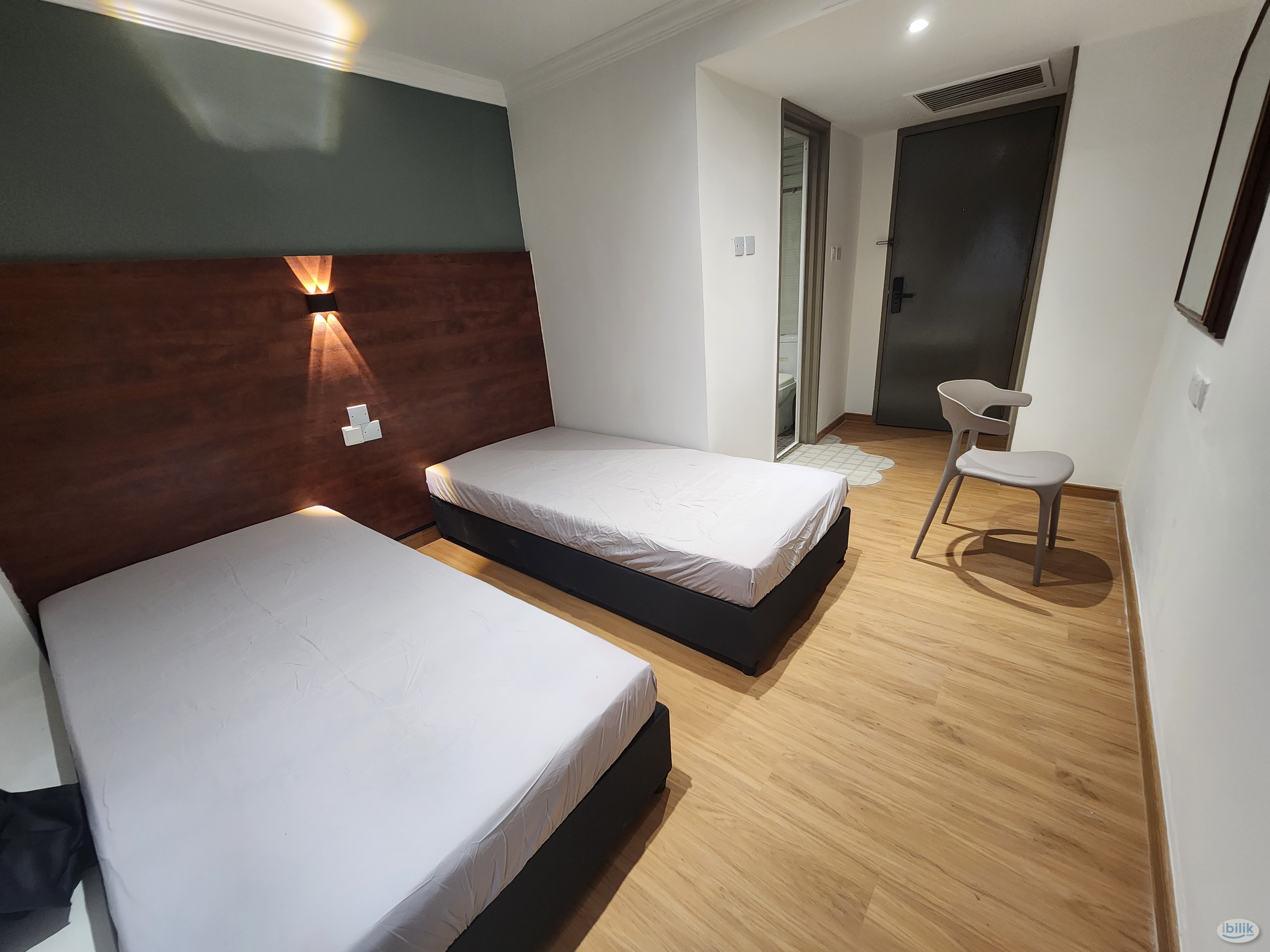 [Grand Maria] Double Single Bedroom in Chow Kit, KL Walking Distance to LRT Chow Kit - Image 1
