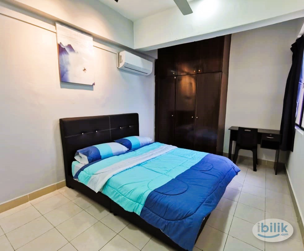 🚗Queen Size BIG Medium AC room, Female only, 8mins to Publika, Low Deposit🚗 Duta Ria - Image 1