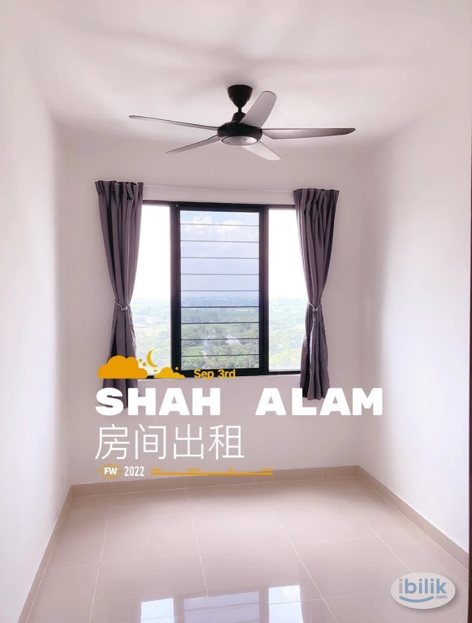 Shah Alam房间出租 （华裔女生单位) - Image 2