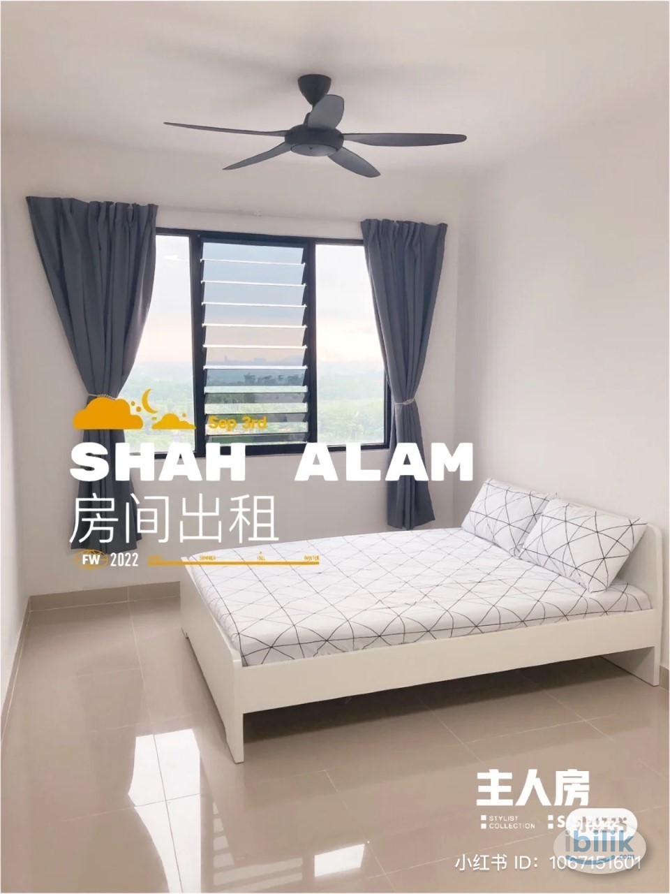 Shah Alam房间出租 （华裔女生单位) - Image 1