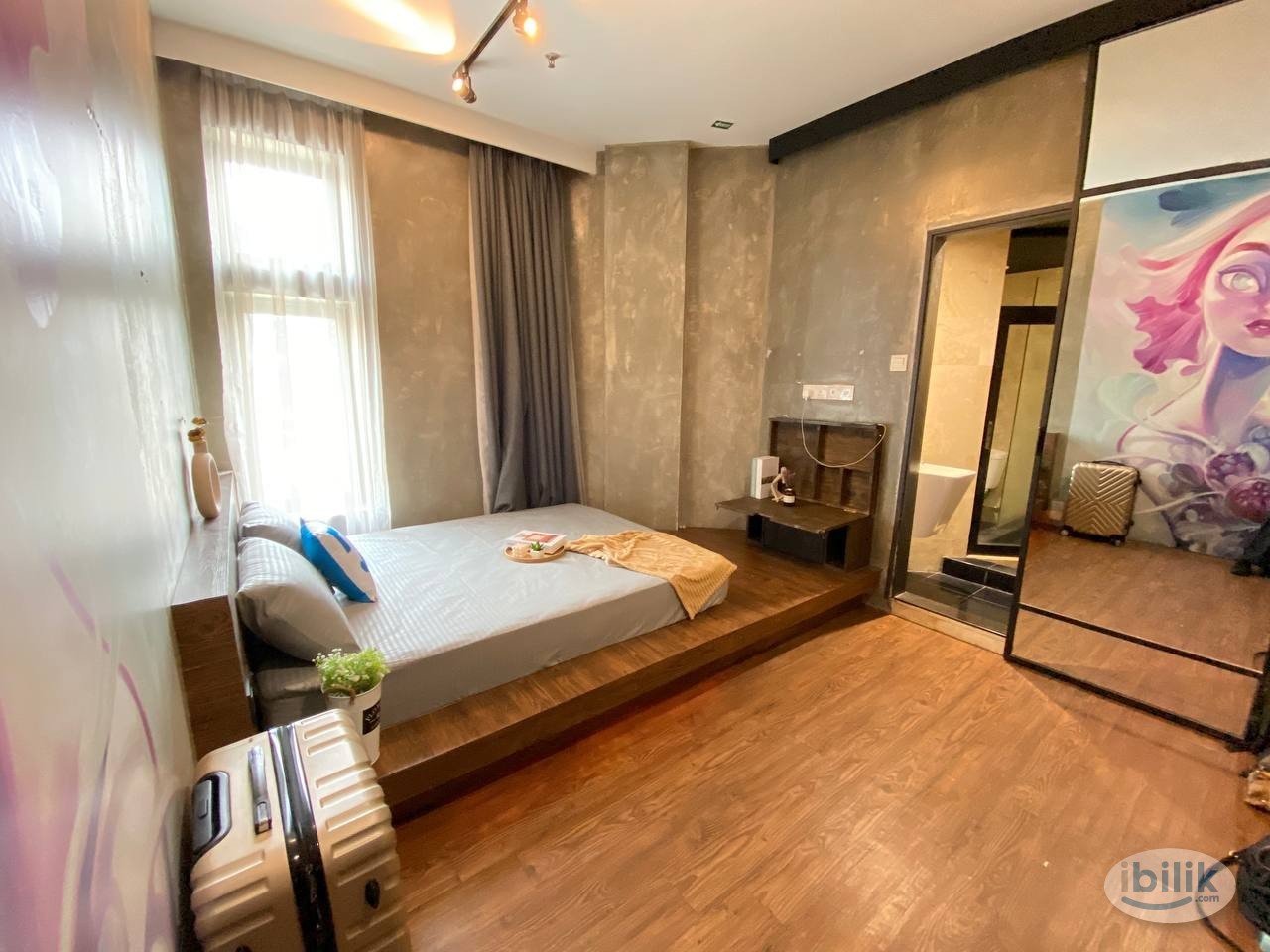 [Hulo Boutique] Available Zero Deposit Master Room at Pudu, KL City Centre near to Bukit Bintang / Berjaya Times Square - Image 2
