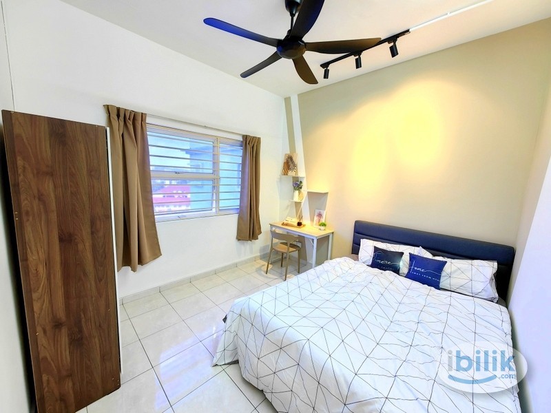 ✨LRT (500m) ✨ LAST QUEEN ROOM 📢 Desa Impiana Condo, Taman Puchong Prima - Image 1