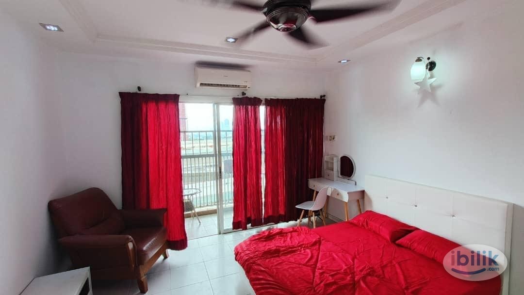 [All included] Middle Room with Balcony at Suria Jelatek Residence, Ampang Hilir 5 minutes to LRT Jelatek KLCC Ampang - Image 1