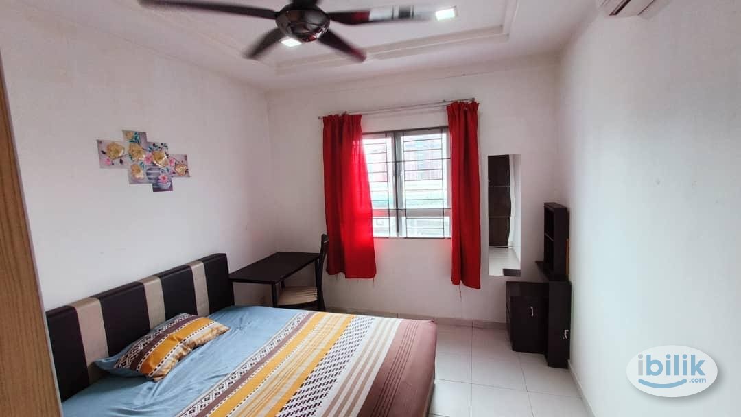 [All Inclusive] Big Middle Room at Suria Jelatek Residence, Ampang Hilir 5 minutes to LRT Jelatek KLCC Gleneagles Ampang - Image 1