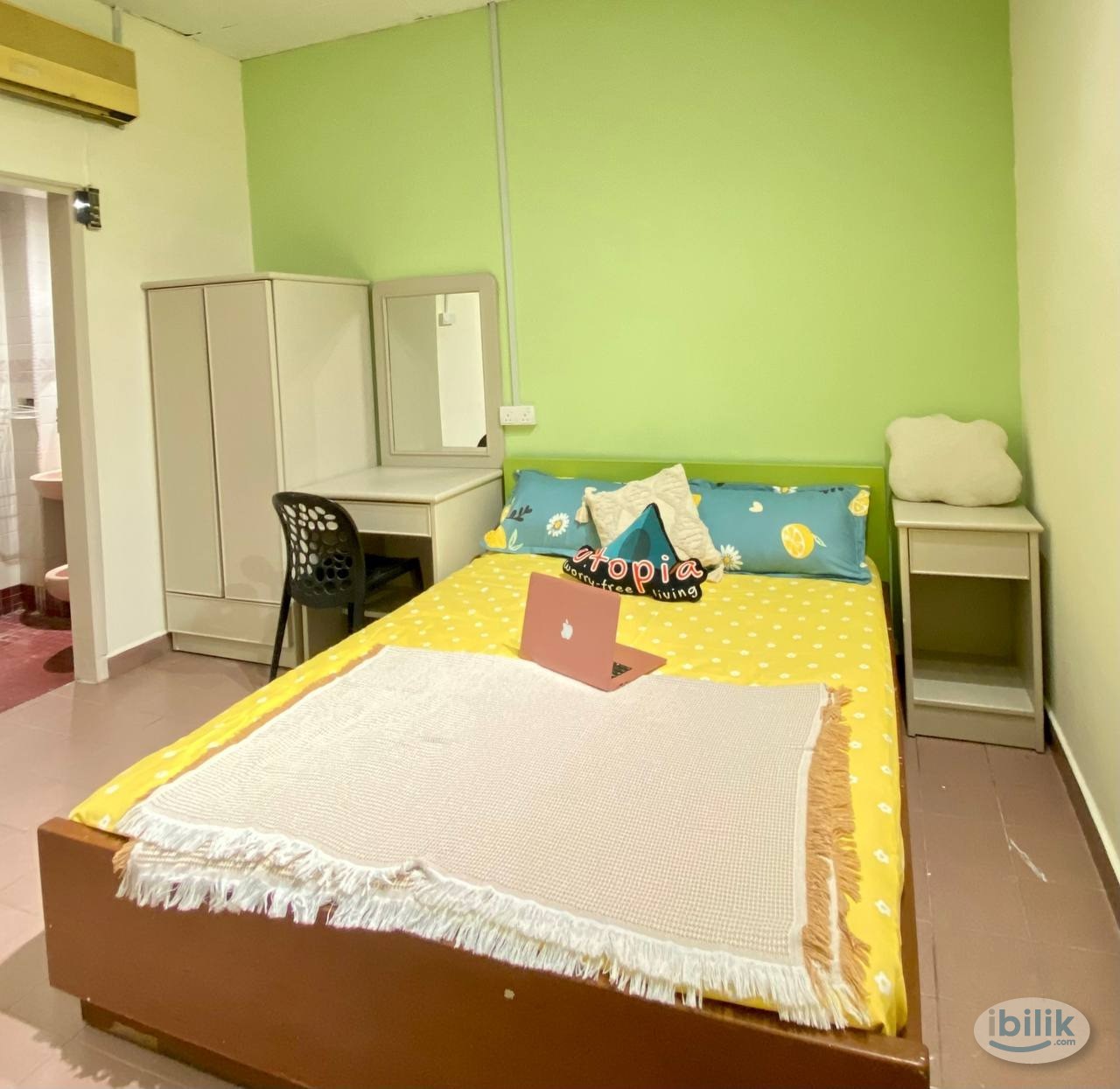 [Hankyu] 11 mins 🚶‍♀️ Hospital Kuala Lumpur (HKL) Room with Private Bathroom in Chow Kit Near to Titiwangsa - Image 2