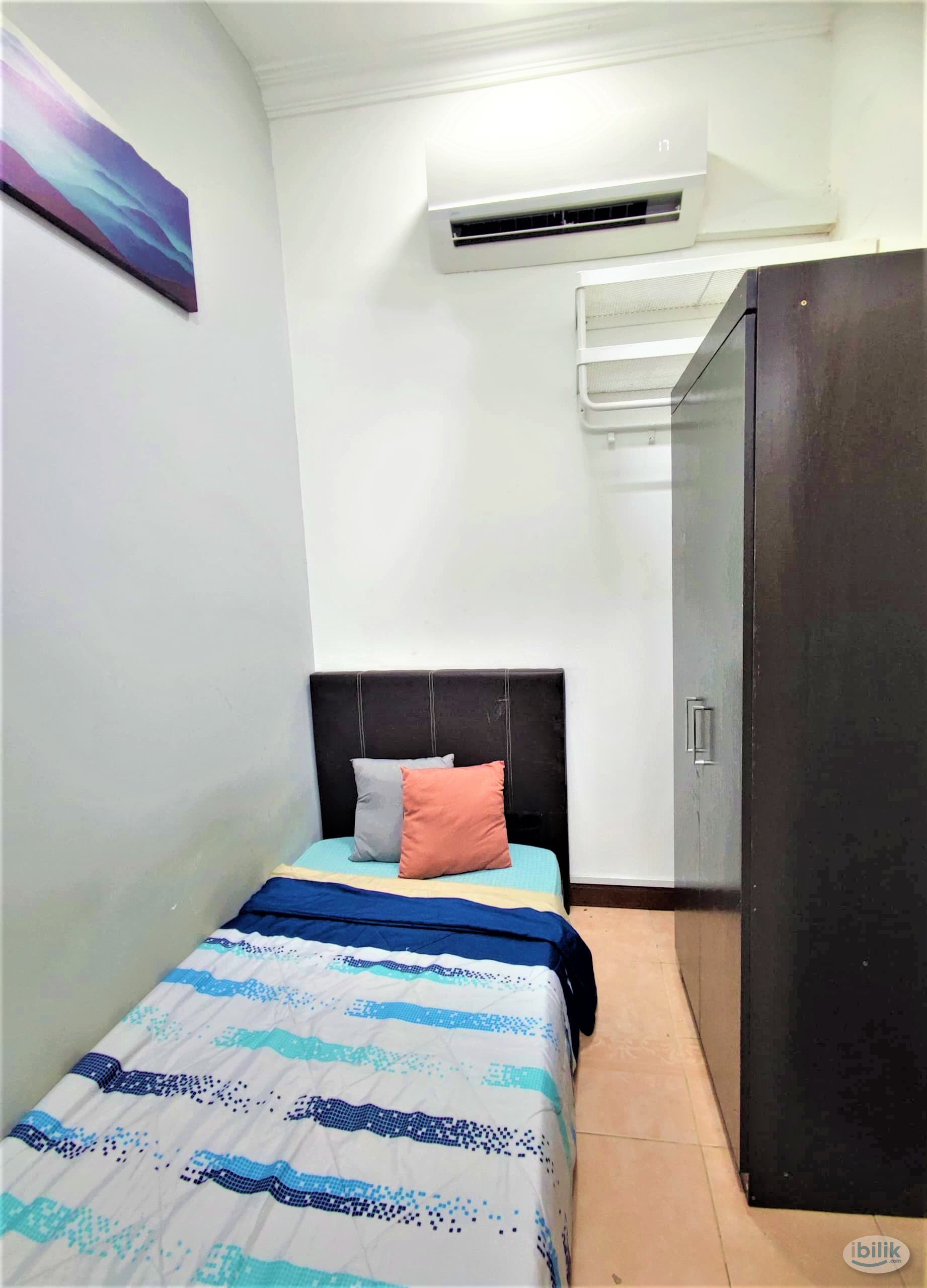 🔥Male Only. 7 mins to Publika, AC Room, Low Deposit🔥 Menara Duta 2, Dutamas - Image 1