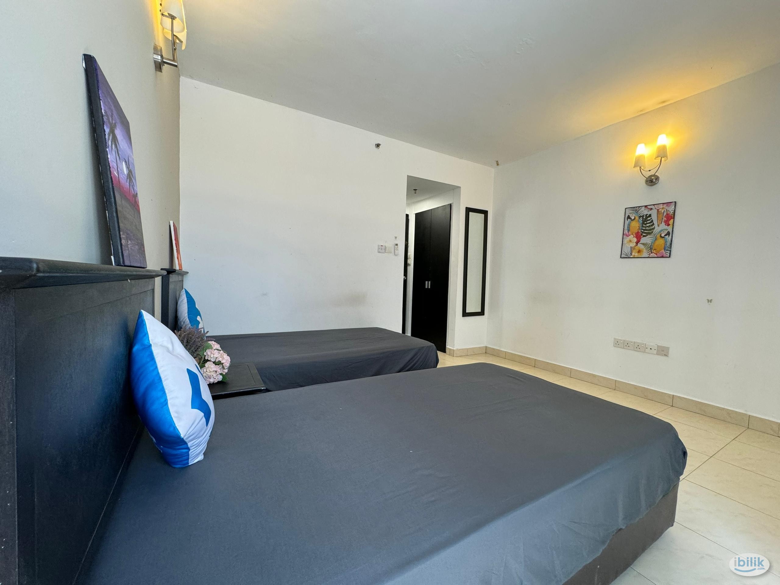 📍CIQ ROOM FOR RENT💰LOW DEPOSIT🛏️Master Room  Opposite R&F Residence at Johor Bahru Checkpoint, CIQ - Image 1