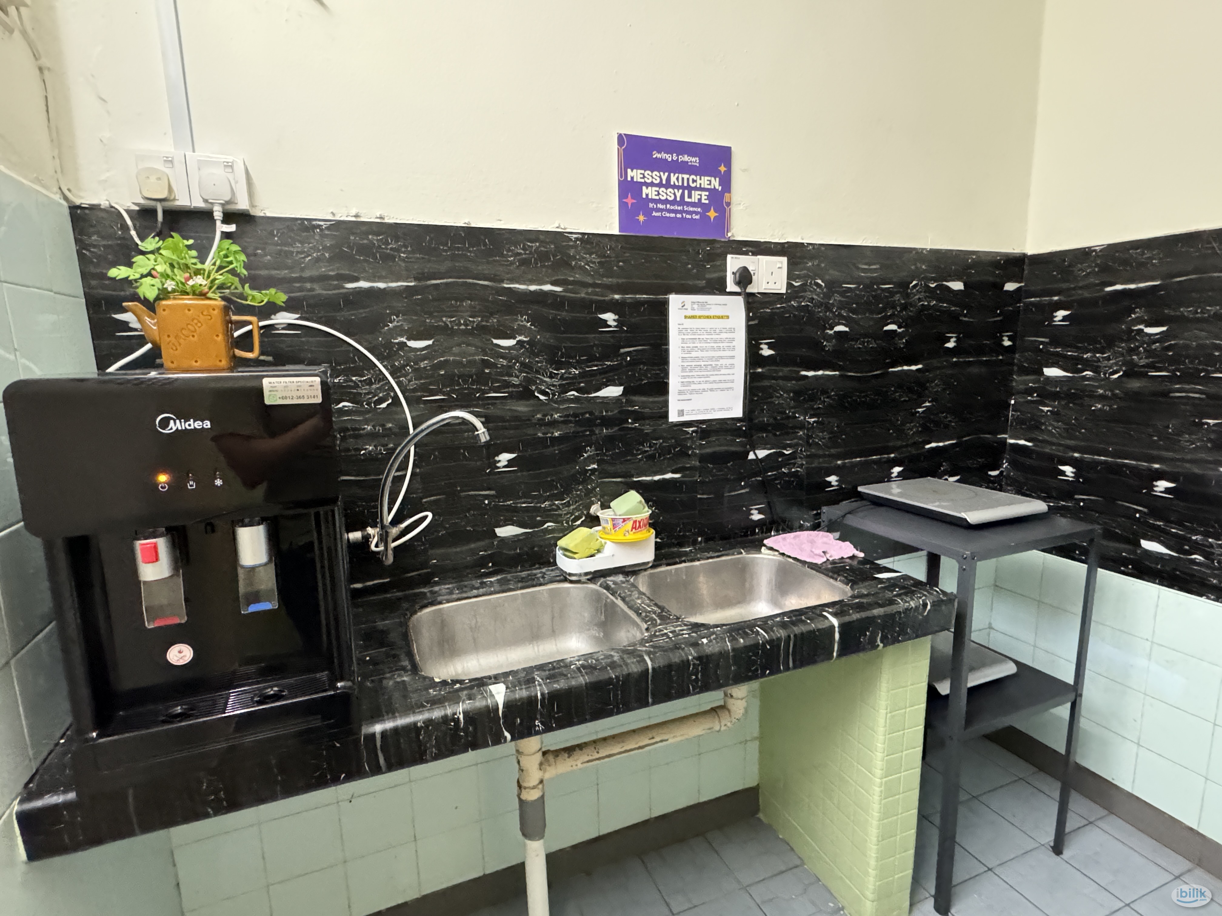 ❗LOW DEPOSIT❗Co Living Hotel Room with Private Bathroom at Chow Kit 🛏️Nearby Monorail Chow Kit, Hospital Kuala Lumpur, T - Image 5