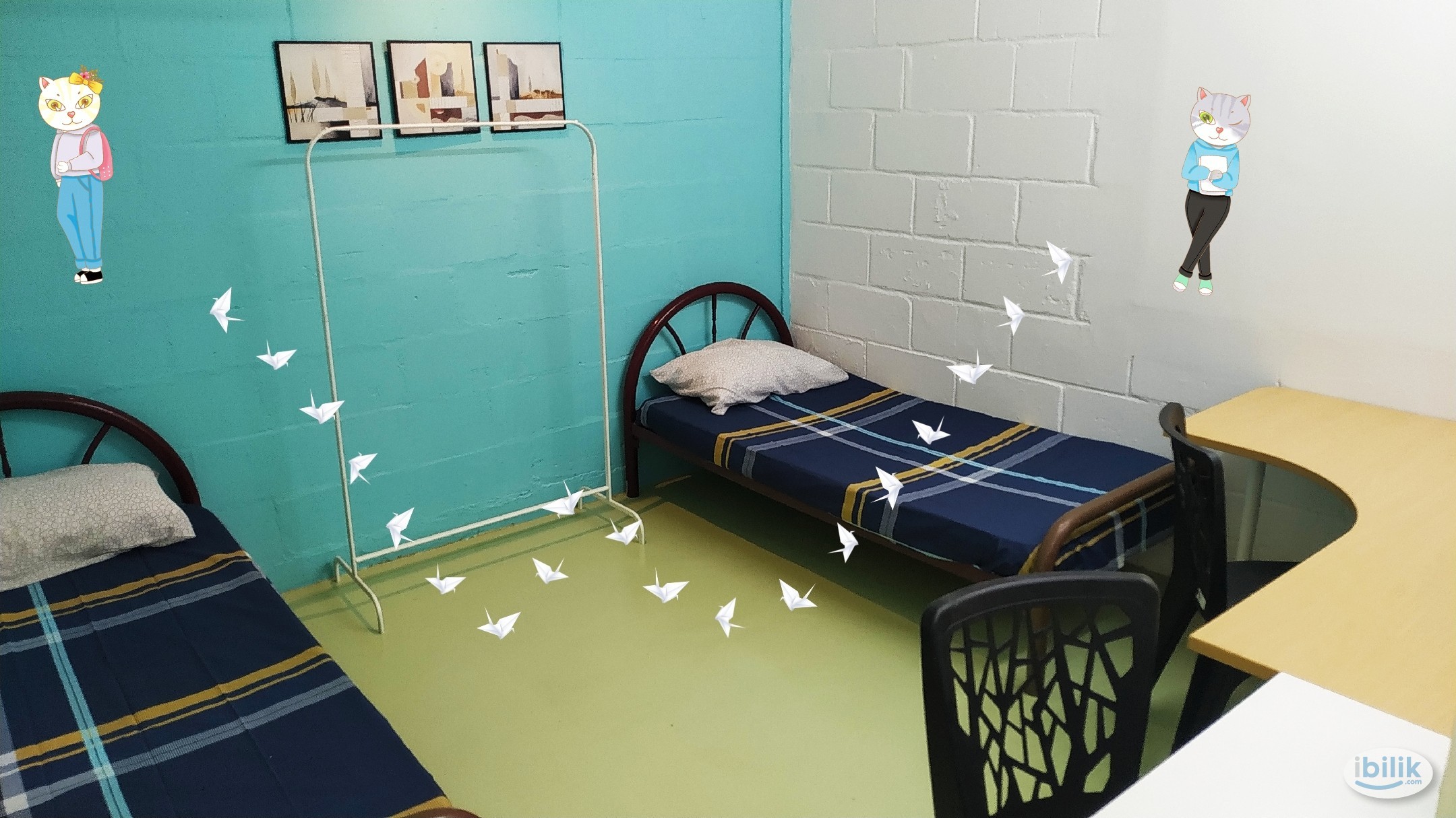 Room Rental Bilik Sewa Politeknik Merlimau Uitm Jasin Kolej Komuniti Melaka - Image 2