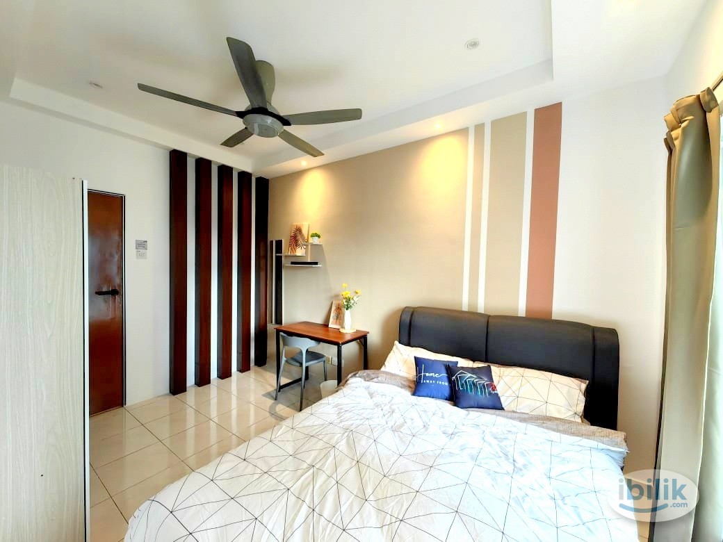 ✨LRT (500m) ✨ LAST QUEEN ROOM 📢Desa Impiana Condo, Taman Puchong Prima, Puchong - Image 1